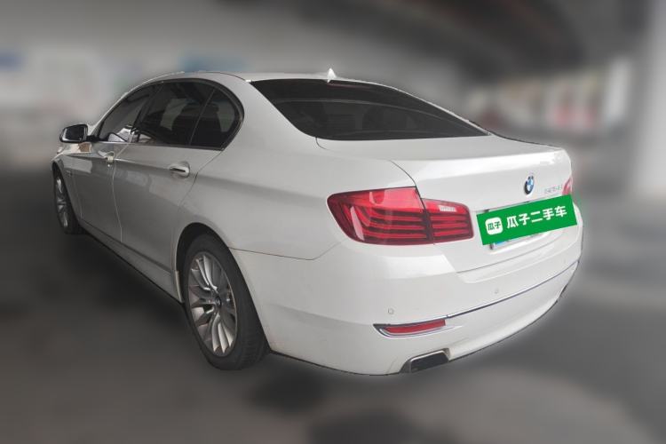 Used BMW 5 Series 2017 525Li Luxury Design Package Rear Left 45 Deg
