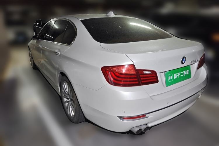 Used BMW 5 Series 2017 525Li Luxury Design Package Rear Left 45 Deg
