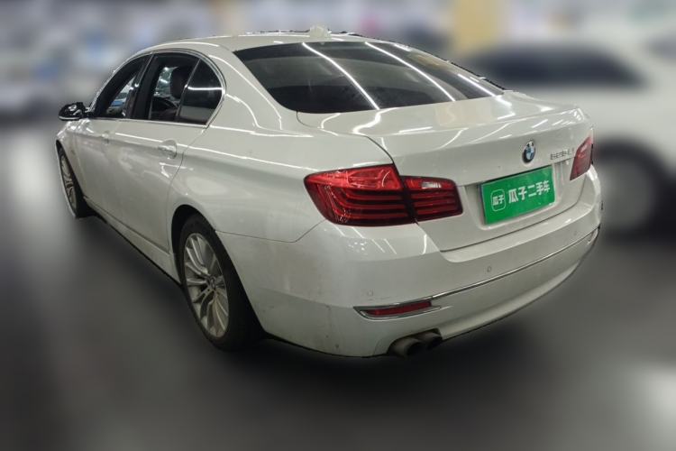 Used BMW 5 Series 2017 525Li Luxury Design Package Rear Left 45 Deg