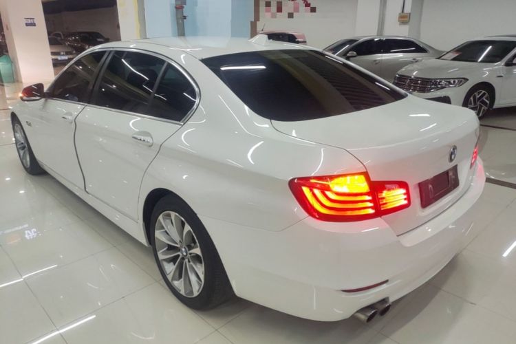 Used BMW 5 Series 2017 525Li Leading Model Rear Left 45 Deg