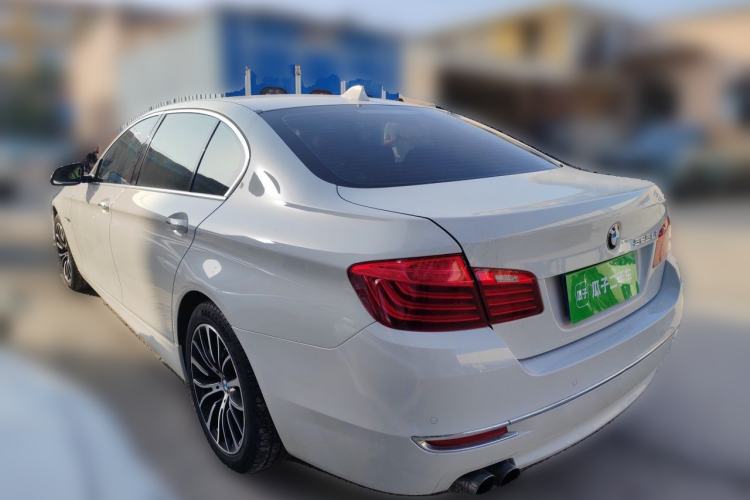 Used BMW 5 Series 2017 525Li Luxury Design Package Rear Left 45 Deg