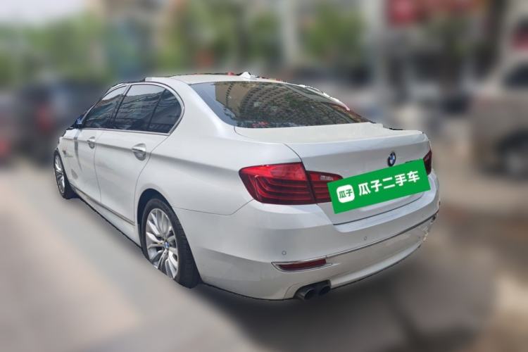 Used BMW 5 Series 2017 525Li Luxury Design Package Rear Left 45 Deg
