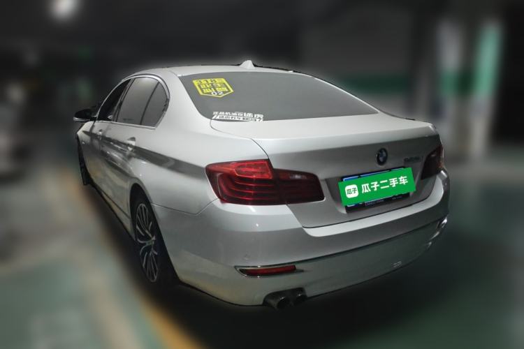 Used BMW 5 Series 2017 525Li Luxury Design Package Rear Left 45 Deg