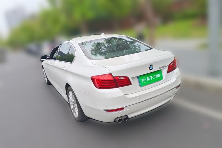 Used BMW 5 Series 2017 525Li Luxury Design Package Rear Left 45 Deg