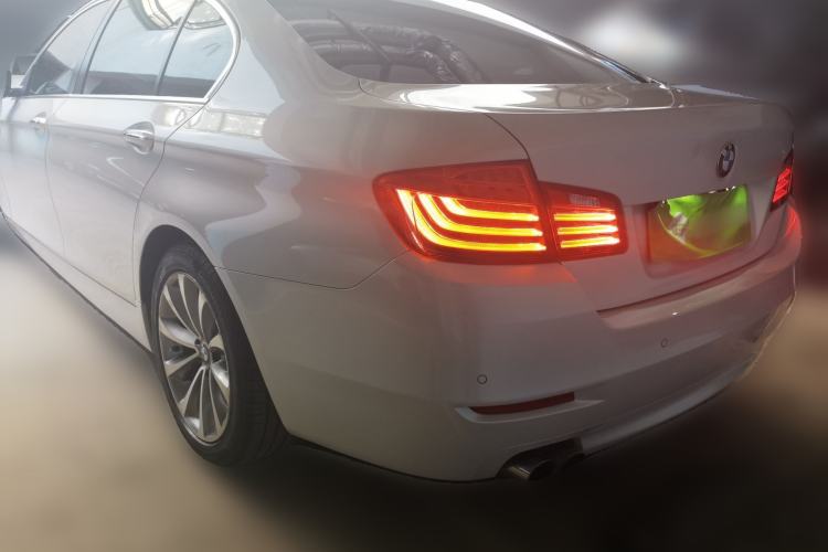Used BMW 5 Series 2017 525Li Leading Model Rear Left 45 Deg