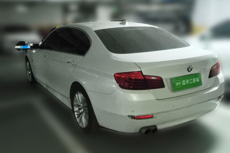 Used BMW 5 Series 2017 525Li Luxury Design Package Rear Left 45 Deg