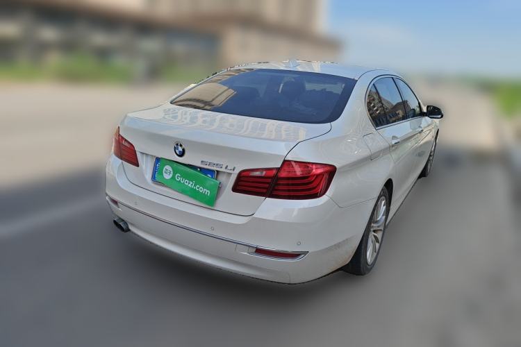 Used BMW 5 Series 2017 525Li Luxury Design Package Rear Right 45 Deg