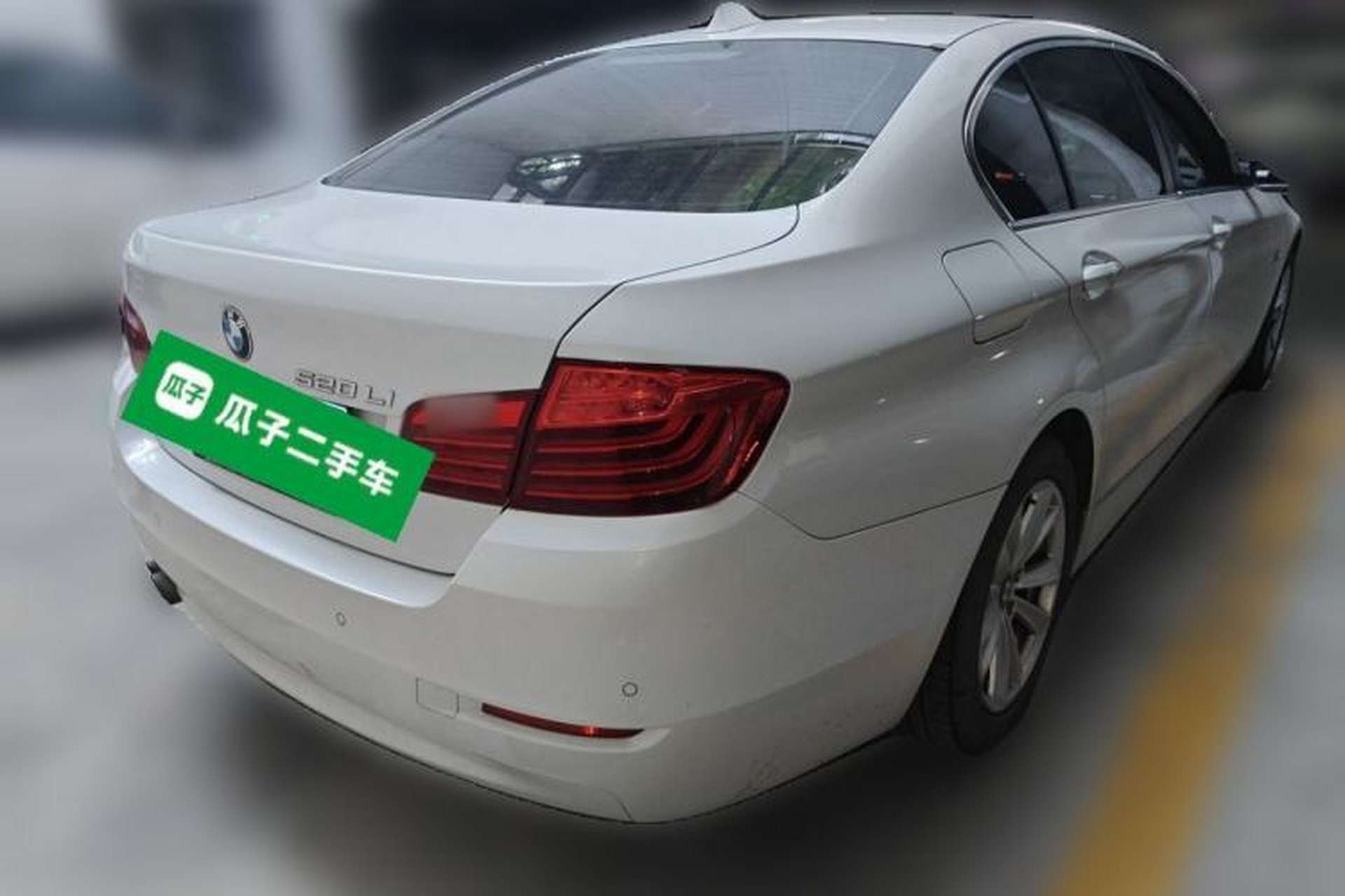 Used BMW 5 Series 2017 520Li Elegant Edition Rear Right 45 Deg