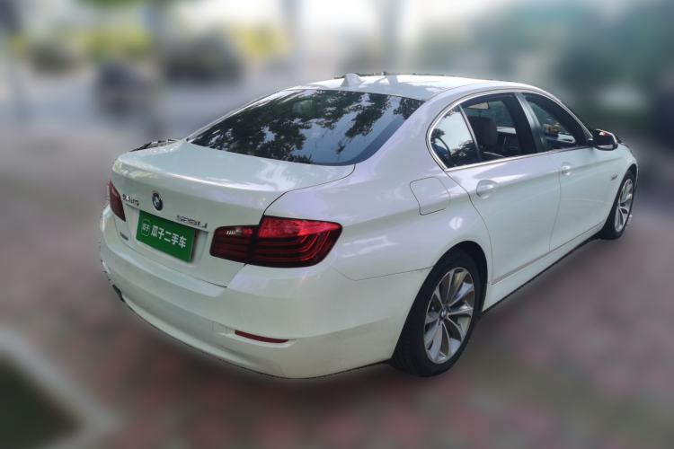 Used BMW 5 Series 2017 528Li xDrive Leading Model Rear Right 45 Deg