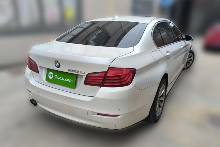 Used BMW 5 Series 2017 520Li Elegant Edition Rear Right 45 Deg