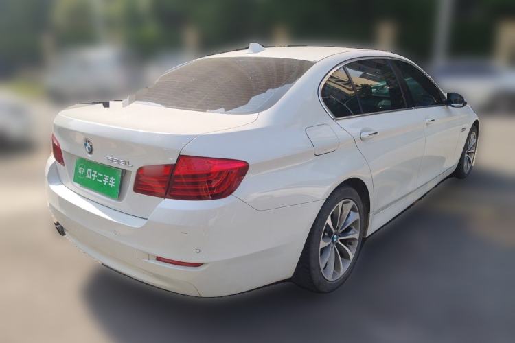 Used BMW 5 Series 2017 525Li Leading Model Rear Right 45 Deg