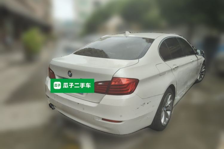 Used BMW 5 Series 2017 525Li Leading Model Rear Right 45 Deg