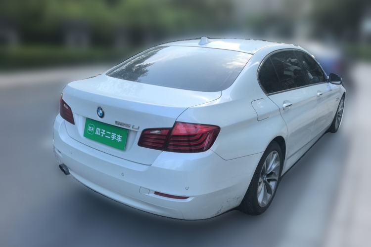 Used BMW 5 Series 2017 525Li Leading Model Rear Right 45 Deg