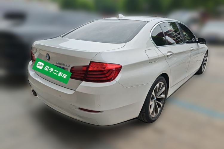 Used BMW 5 Series 2017 525Li Leading Model Rear Right 45 Deg