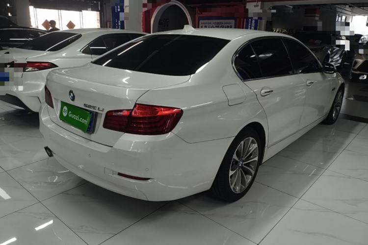 Used BMW 5 Series 2017 525Li Leading Model Rear Right 45 Deg