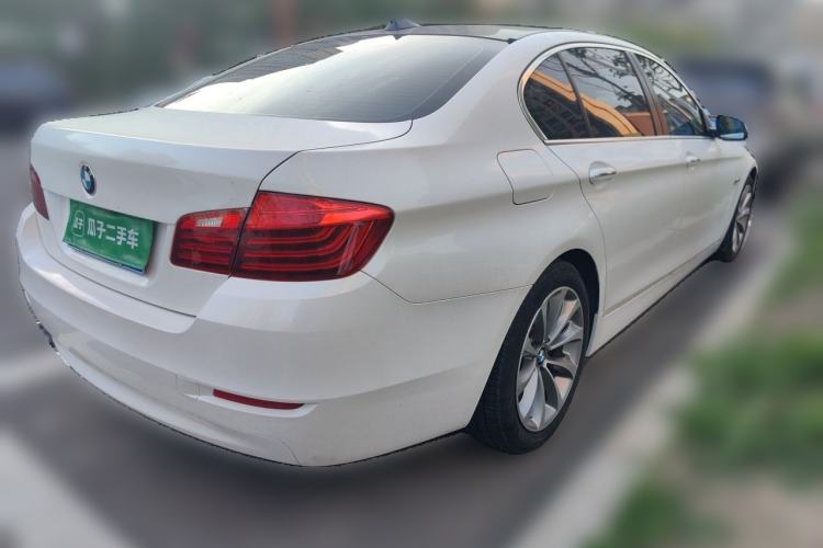 Used BMW 5 Series 2017 525Li Leading Model Rear Right 45 Deg