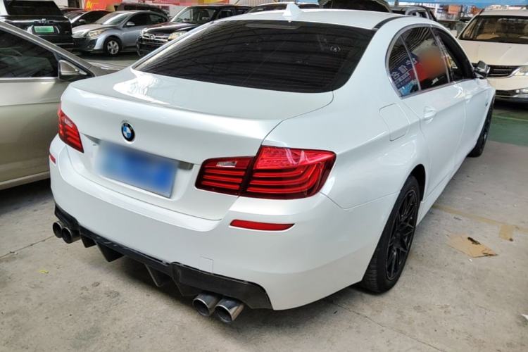 Used BMW 5 Series 2017 525Li Luxury Design Package Rear Right 45 Deg