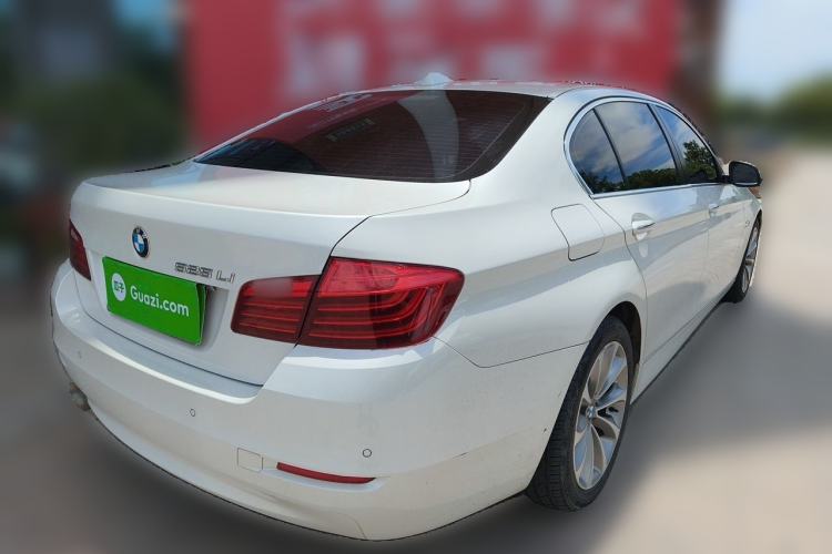 Used BMW 5 Series 2017 525Li Leading Model Rear Right 45 Deg