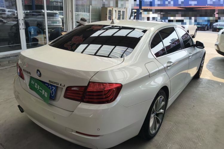 Used BMW 5 Series 2017 525Li Leading Model Rear Right 45 Deg