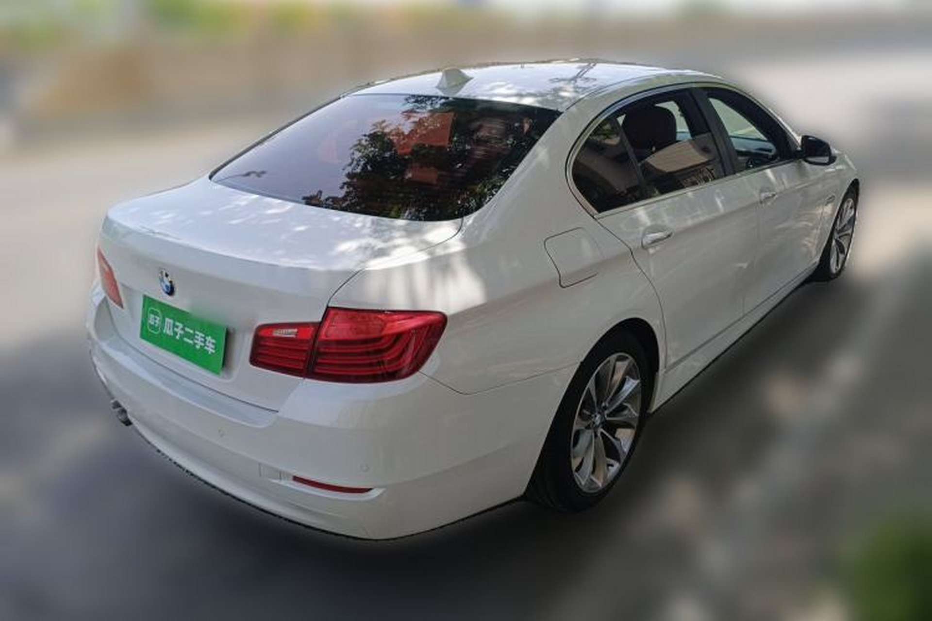 Used BMW 5 Series 2017 525Li Leading Model Rear Right 45 Deg