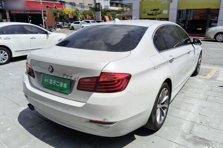 Used BMW 5 Series 2017 525Li Leading Model Rear Right 45 Deg
