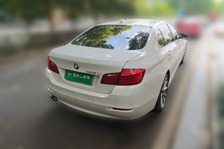 Used BMW 5 Series 2017 528Li Leading Model Rear Right 45 Deg