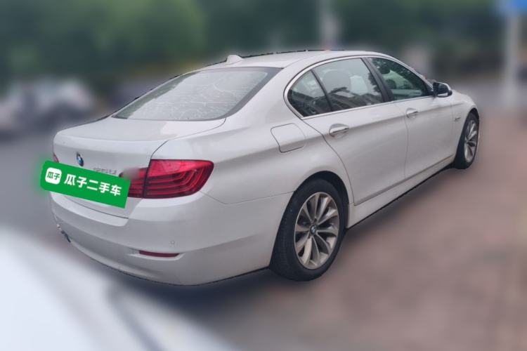 Used BMW 5 Series 2017 525Li Leading Model Rear Right 45 Deg