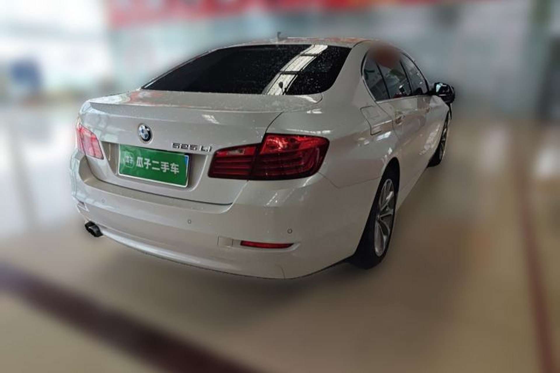 Used BMW 5 Series 2017 525Li Leading Model Rear Right 45 Deg