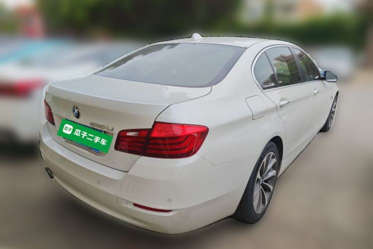 Used BMW 5 Series 2017 525Li Leading Model Rear Right 45 Deg