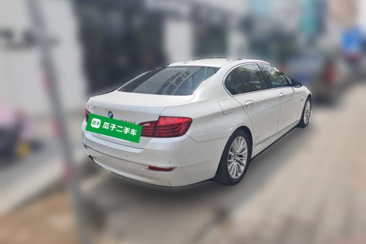 Used BMW 5 Series 2017 525Li Luxury Design Package Rear Right 45 Deg