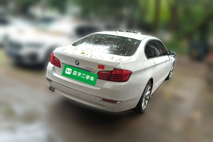 Used BMW 5 Series 2017 525Li Leading Model Rear Right 45 Deg