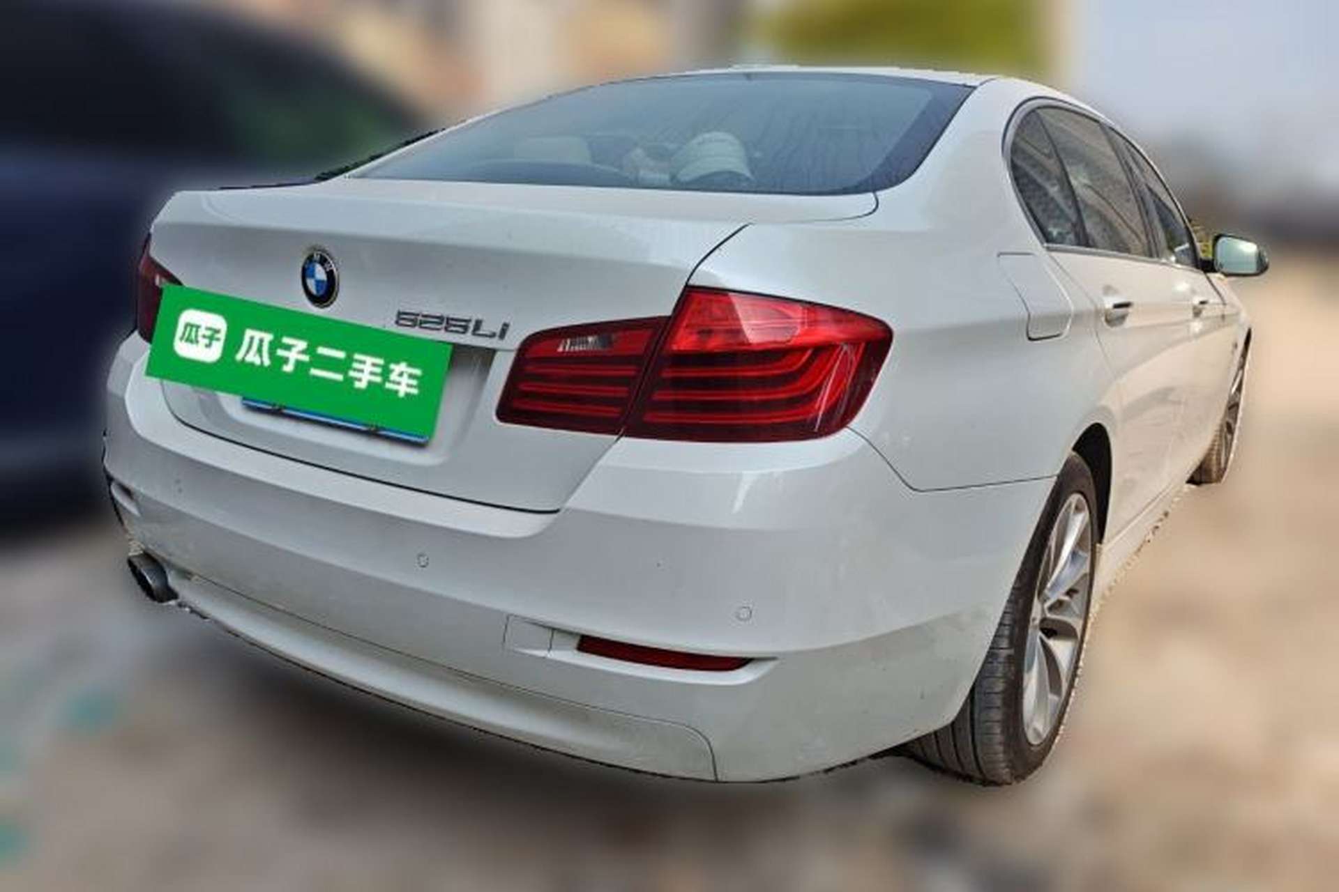 Used BMW 5 Series 2017 525Li Leading Model Rear Right 45 Deg