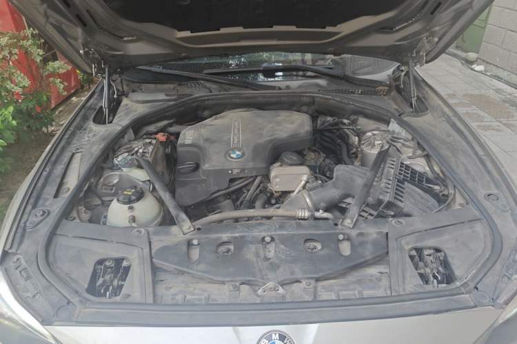Used BMW 5 Series 2017 525Li Leading Model Engine Bay