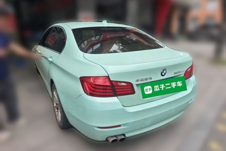 Used BMW 5 Series 2017 520Li Elegant Edition Rear Left 45 Deg