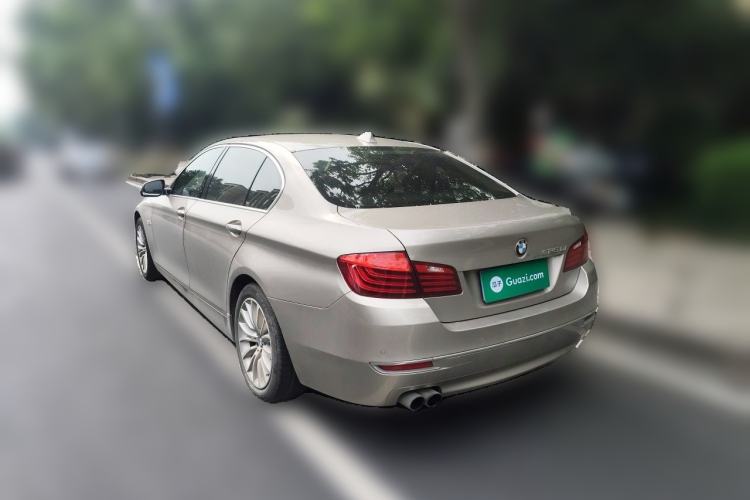 Used BMW 5 Series 2017 525Li Luxury Design Package Rear Left 45 Deg