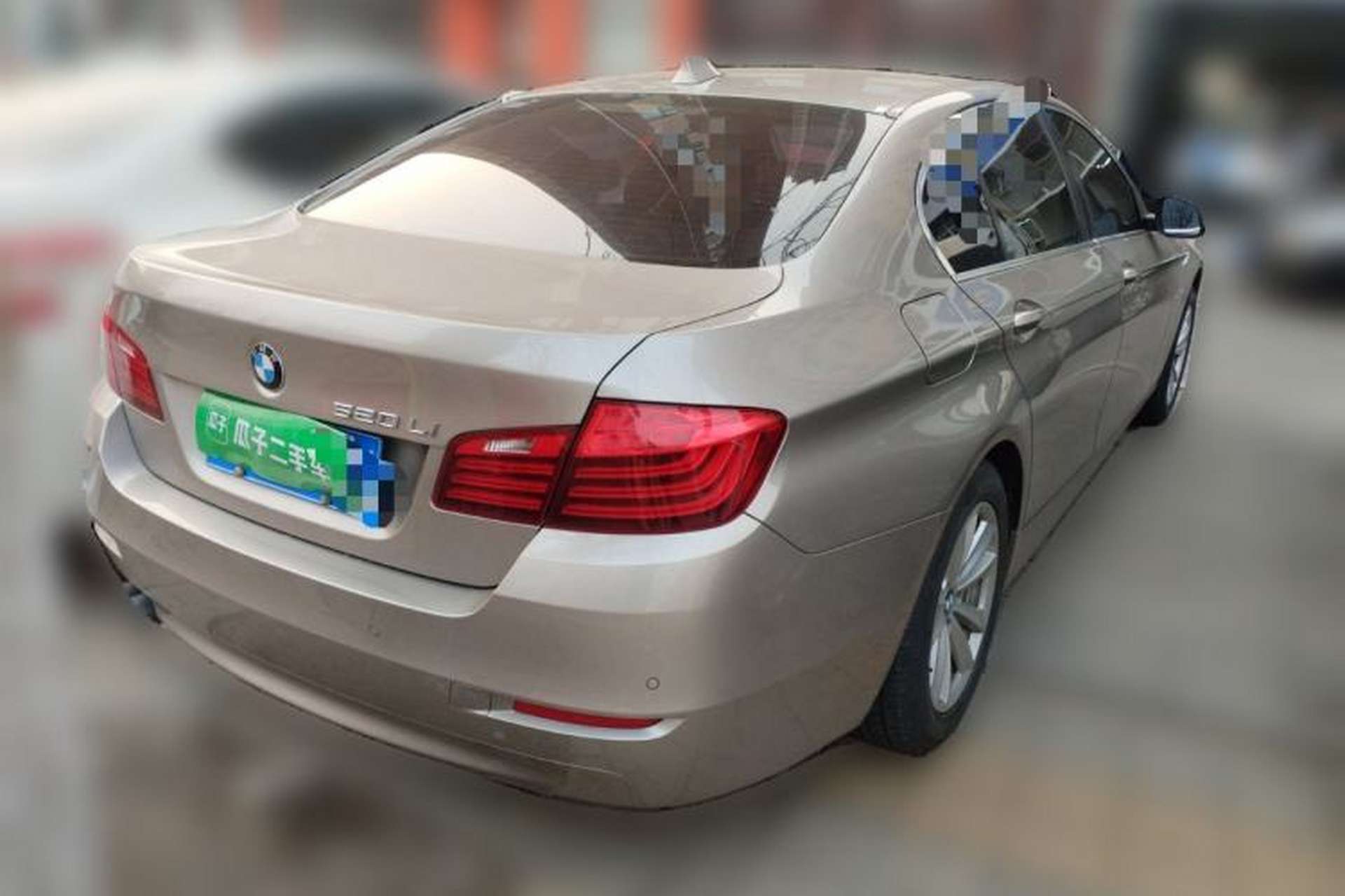 Used BMW 5 Series 2017 520Li Elegant Edition Rear Right 45 Deg