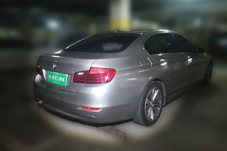 Used BMW 5 Series 2017 525Li Leading Model Rear Right 45 Deg
