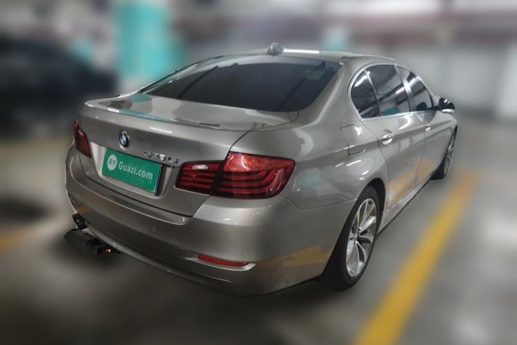 Used BMW 5 Series 2017 525Li Leading Model Rear Right 45 Deg