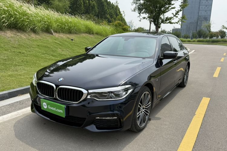 Used BMW 5 Series 2018 Restyled 530Li Leading Edition M Sport Package Guazi used car, China used car export, Used car for sale, Used cars, Cheapest cars for sale