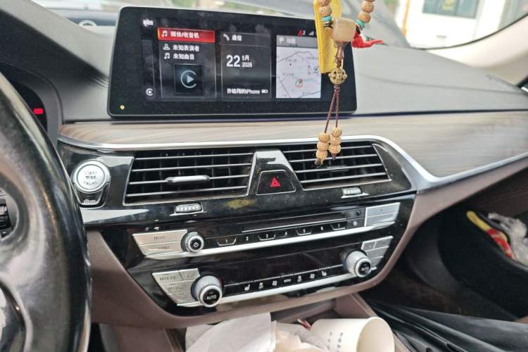 Used BMW 5 Series 2018 Revised Version 530Li Leading Edition Luxury Package Audio And AC Panel