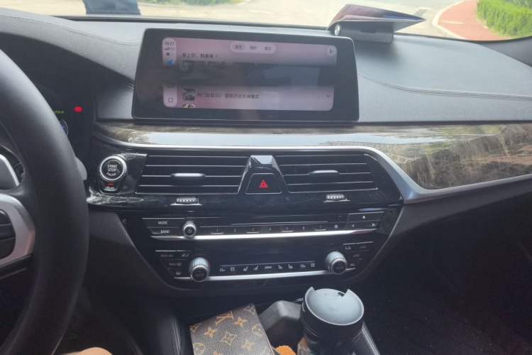 Used BMW 5 Series 2018 530Li Luxury Edition M Sport Package Audio And AC Panel