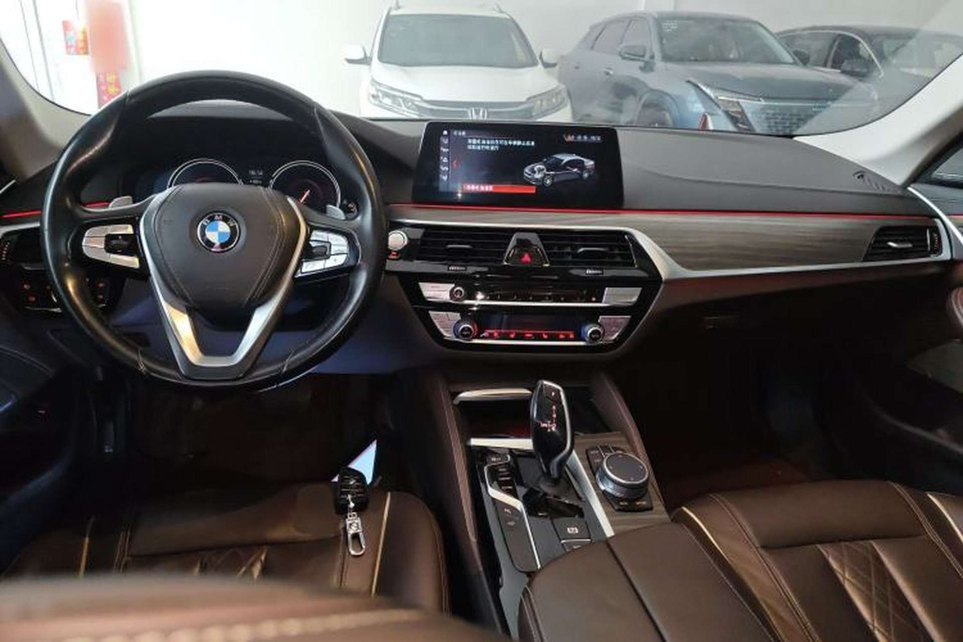 Used BMW 5 Series 2018 530Li Luxury Edition Premium Package Center Console
