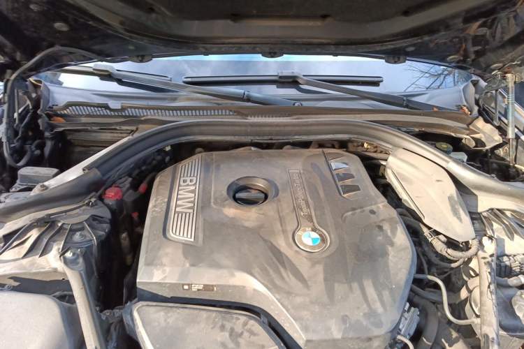 Used BMW 5 Series 2018 530Li Leading Model M Sport Package Engine Bay