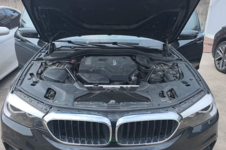 Used BMW 5 Series 2018 530Li Leading Model M Sport Package Engine Bay