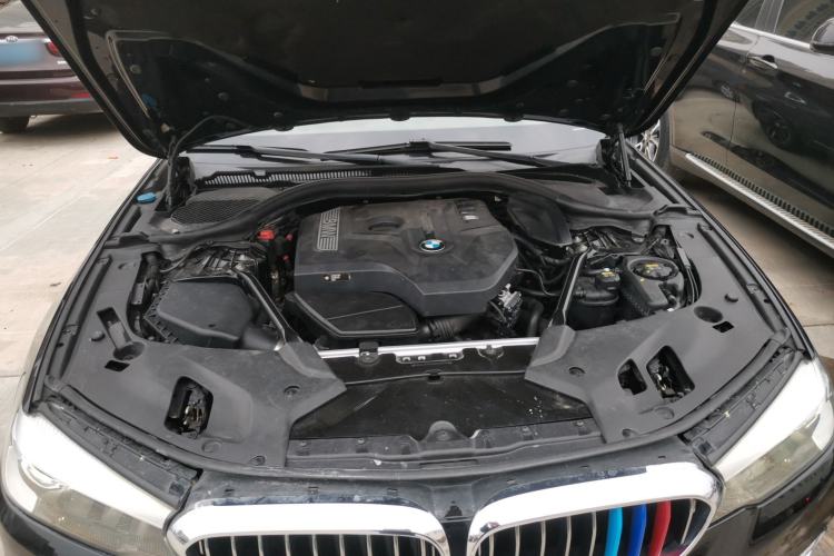 Used BMW 5 Series 2018 530Li Leading Edition Luxury Package Engine Bay