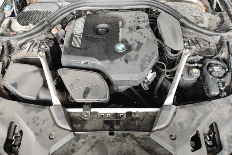 Used BMW 5 Series 2018 530Li Leading Model M Sport Package Engine Bay