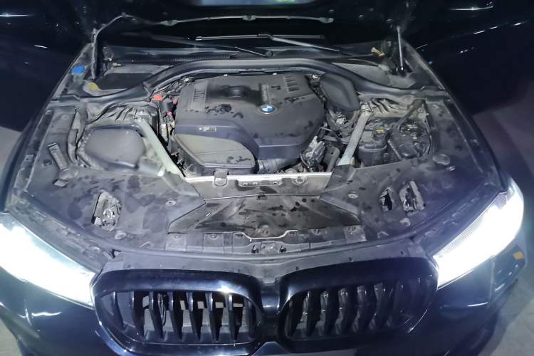 Used BMW 5 Series 2018 Restyled 530Li Leading Edition M Sport Package Engine Bay
