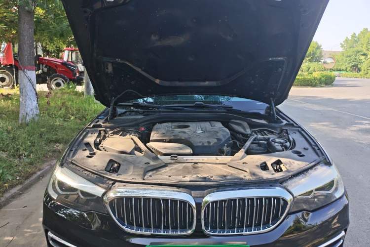 Used BMW 5 Series 2018 530Li Leading Edition Luxury Package Engine Bay