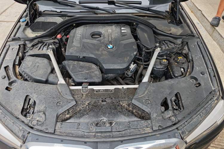 Used BMW 5 Series 2018 525Li Luxury Package Engine Bay