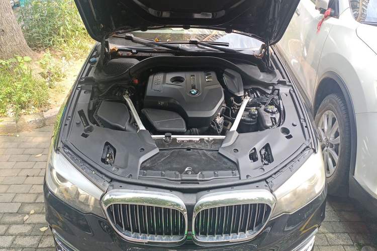Used BMW 5 Series 2018 530Li Leading Edition Luxury Package Engine Bay